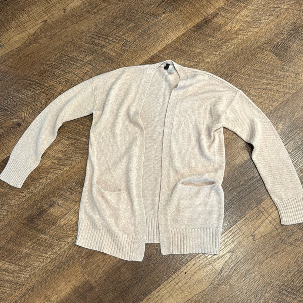 Light pink cardigan